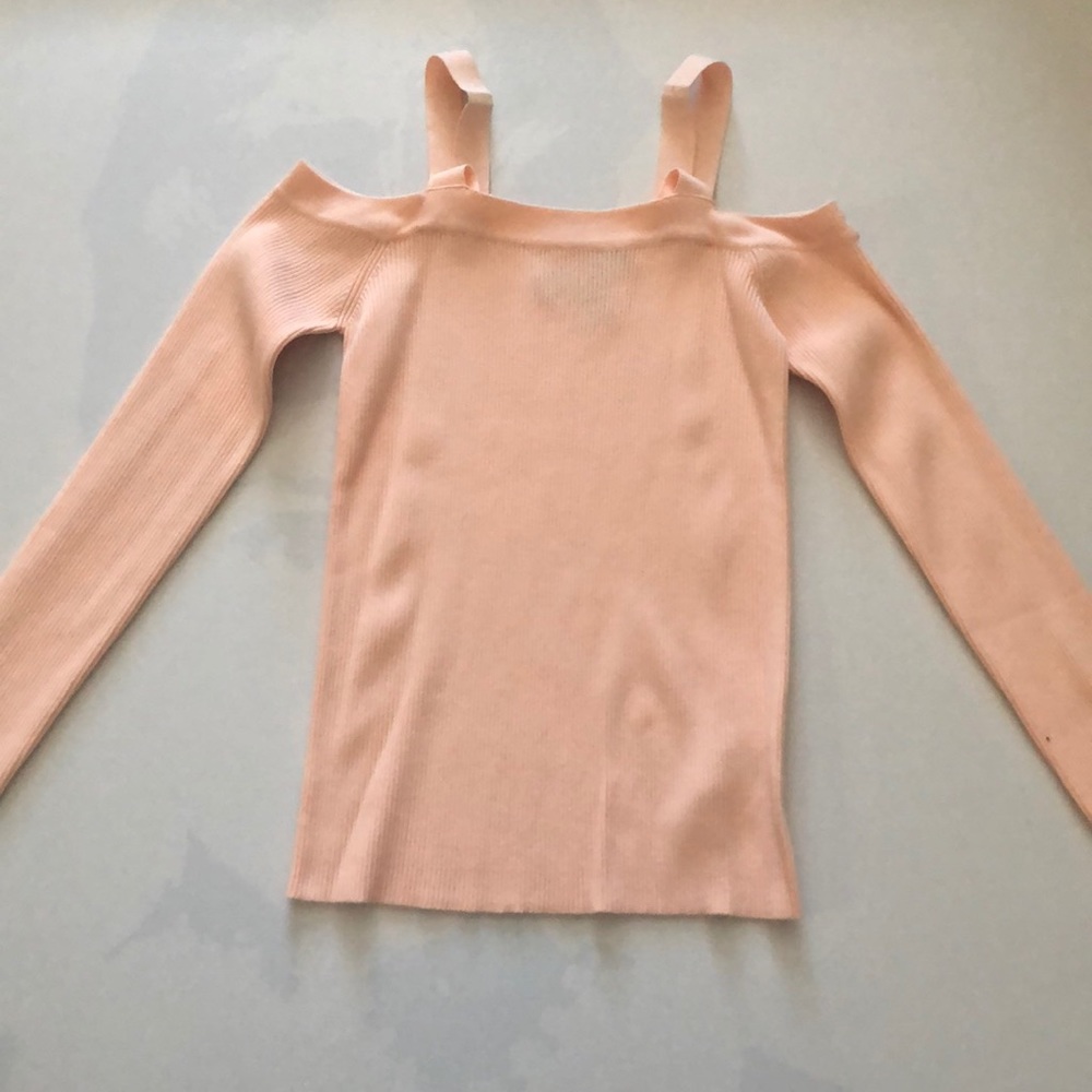 Long sleeve, blush top. Brand new never been worn
